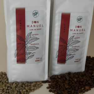 Lot 2 Sachets Café Don Manuel en grains – 500grs