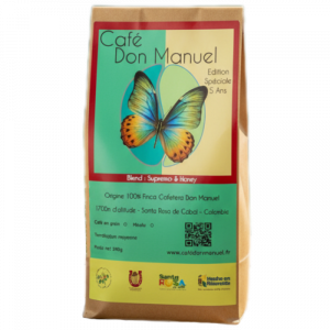 Blend Anniversaire<br>Grain ou moulu<br>Sachet 340g